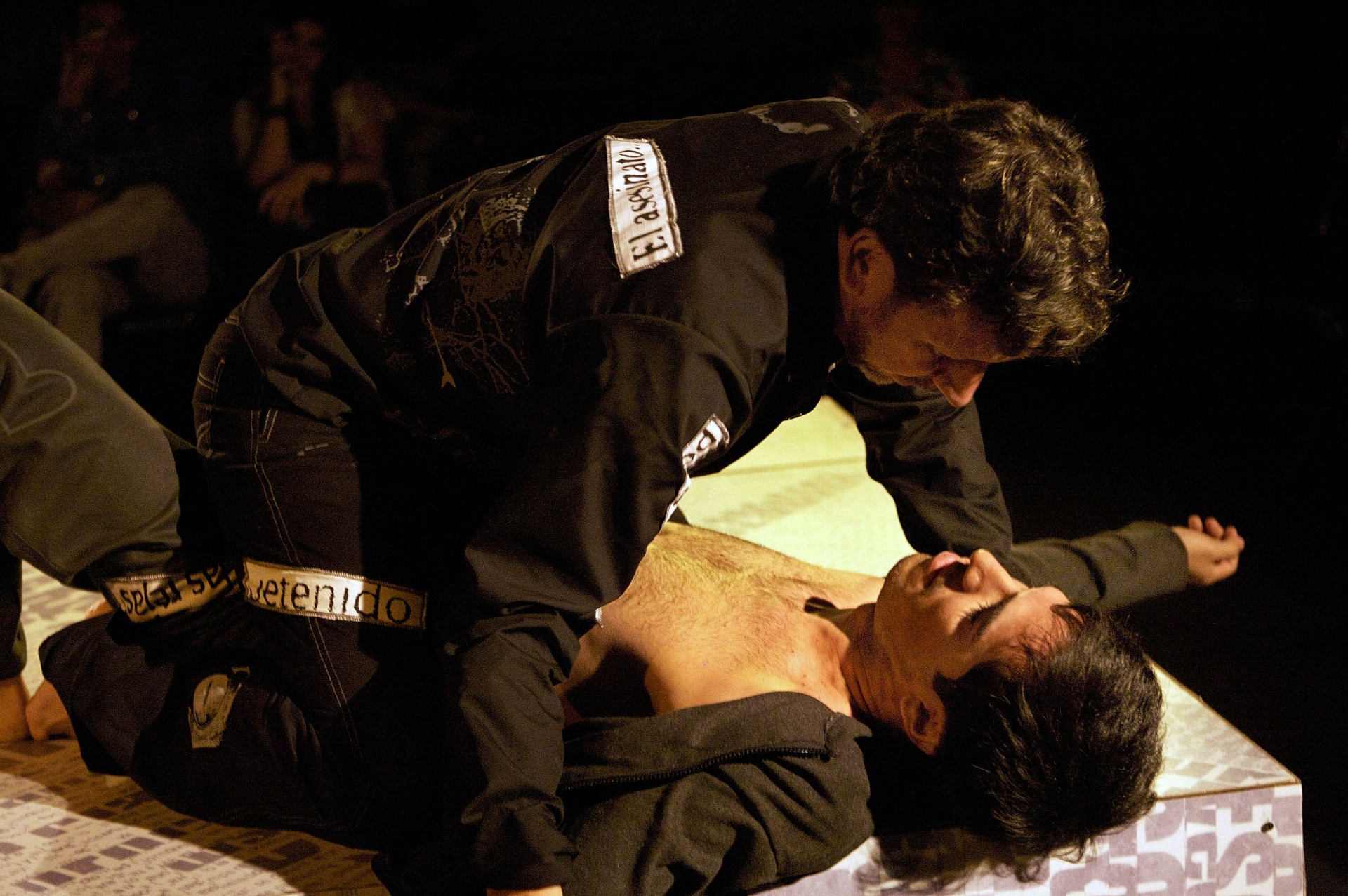 Ludwig Pineda y Delbis Cardona en Penitentes. Dirección Costa Palamides