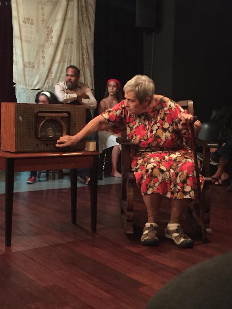 Manuelita Zelwer en Escindida. Dirección Francisco Aguana