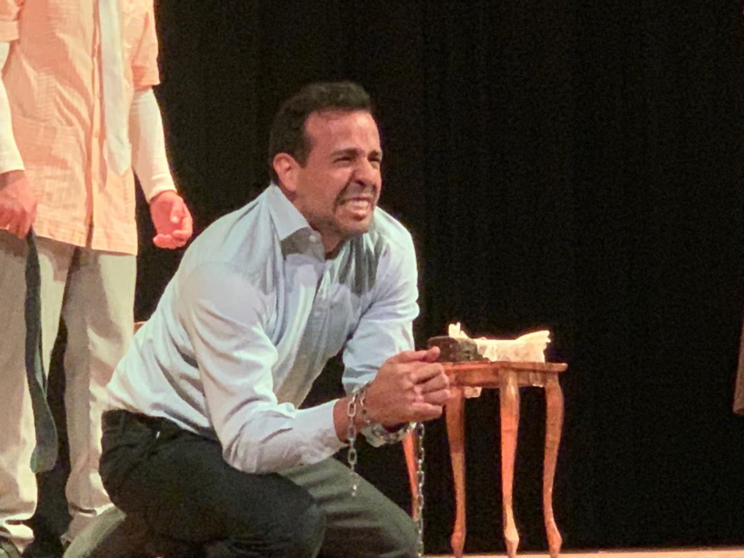 El actor y director Fran González Pizani en Caribean Freud